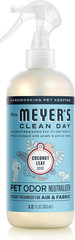 Mrs Meyers Pet Odor Neutralizer Spray Orange Blossom Probiotic Mist 12 oz New