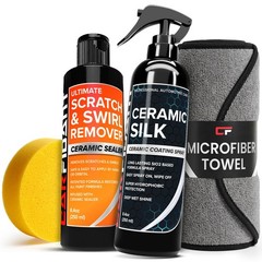 Carfidant Scratch & Swirl Remover with Ceramic Silk – Car Scratch Remover for…