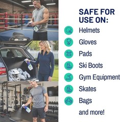 Plant-Based Sports Equipment Spray – 16 Fl Oz for Odor-Free Athletic Gear