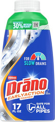 Drano Early Action Foamer Drain Clog Remover and Cleaner for Shower or Sink Drai