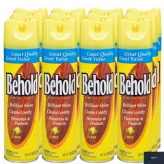 Furniture Polish Lemon Scent 9.7 fl oz Cleaner for Wood Surfaces