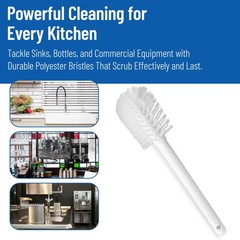 Large Water Bottle Brush Ideal for Wide-Mouth Jars, Bottles and Tumblers, Dis…