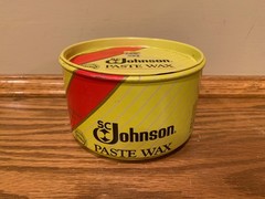 SC Johnson Paste Wax The Original Formula 16 Oz Can Discontinued 90% Remaining