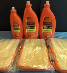 SHARK Wood & Hard Floor Cleaner Wood Floor Polish 72 oz With Pads NEW