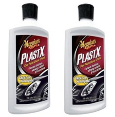 Plastic Cleaner Polish 10 oz Clear Restorer Scratch Remover Window Care
