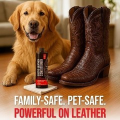 Leather Conditioner and Cleaner Preserves and Polishes Leather Footwear and Acce