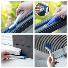 2 Pcs Cleaning Brush Small Scrub Brush for Cleaning Sink Bathroom Kitchen Edg…