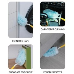 30 pcs Duster Refills Disposable Duster Refills Compatible for Swiffer (Blue)