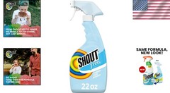 Eco-Friendly Laundry Stain Remover Spray – 22oz, Gentle & Effective Formula
