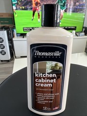 Thomasville Wood Care KITCHEN CABINET CREAM Cleans Shines Protects Restores 12oz