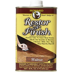 Howard RF4016 Wood Restorer, Walnut, Liquid, 16 oz, Can