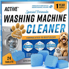 Washing Machine Cleaner for Pet Owners Enzymatic Deep Clean Descaler for Cat & D