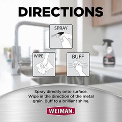 Protective Stainless Steel Polish – Streak-Free Formula, 6 Pack Convenience