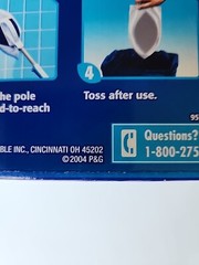 NOS Mr Clean Magic Reach Starter Kit Bathroom Cleaning Tool Detachable Pole