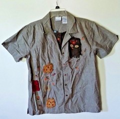 BOBBIE BROOKS LADIES LAYERED-LOOK SHIRT TACOMA OLIVE SIZE MEDIUM 100% COTTON NWT