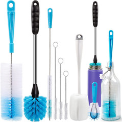 8 Pack Bottle Brush Tube Cleaning Set, Long Handle Bottle Cleaner for Washing