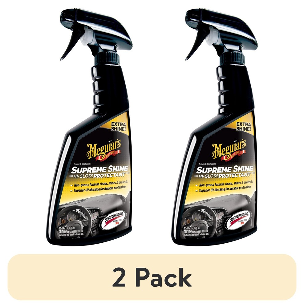 (2 pack) Meguiar’s Shine Protectant, G4016, 16 Oz