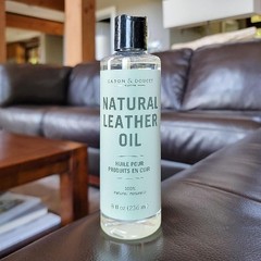 100% Natural Leather Oil & Conditioner to Repair & Restore; Shoes, Boots, Couche