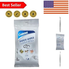 Versatile Silver Wipes – Easy Tarnish Removal for Precious Antiques & Jewelry