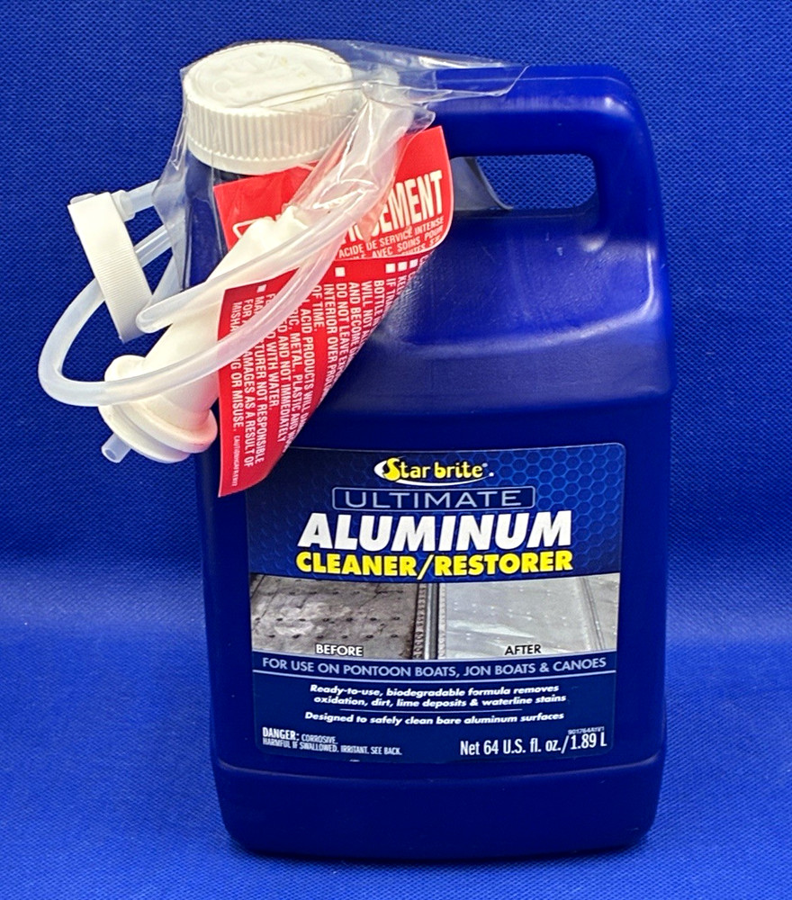 Star brite Ultimate Aluminum Cleaner/Restorer Liquid 64 fl oz Biodegradable