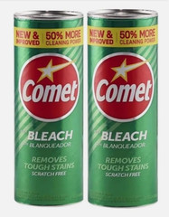 Comet With Bleach 21 oz (pack of 2)