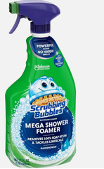 2 Pack-Scrubbing Bubbles Shower Foamer Rainshower Bathroom Cleaner-32oz
