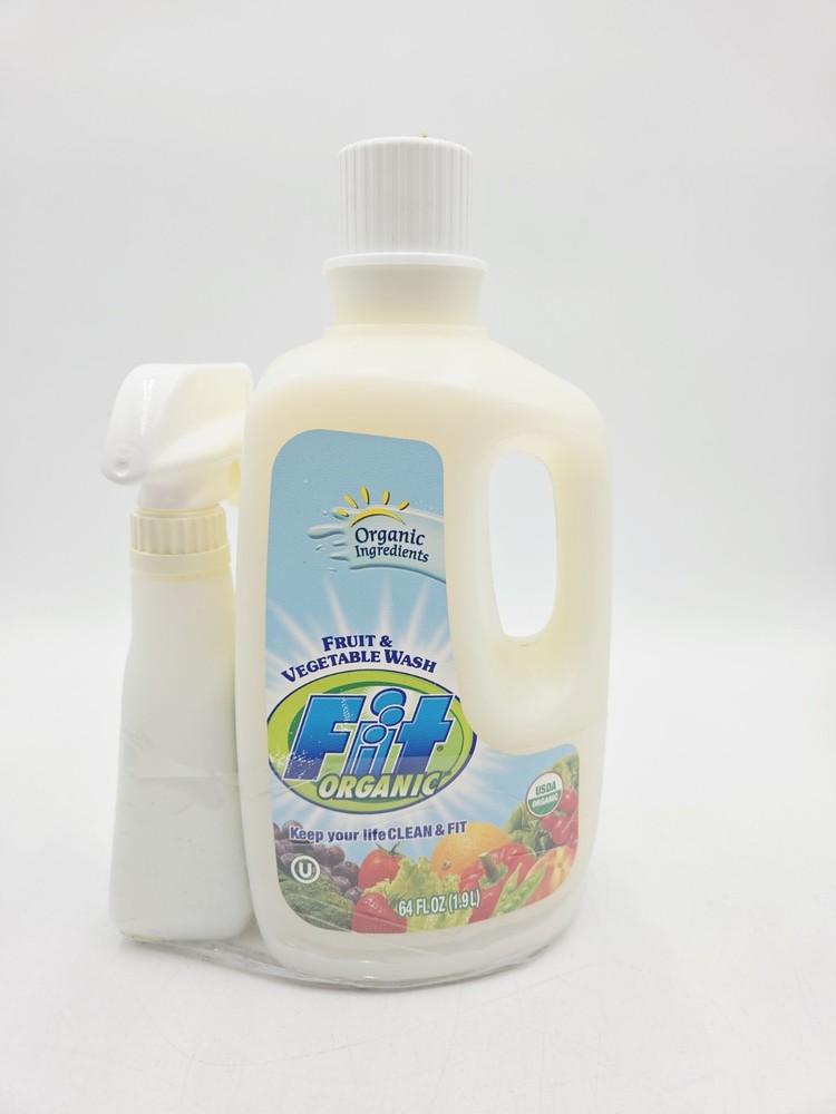 FIT ORGANIC Fruit And Vegetable Wash Spray Refill 2014 Value Pack 76oz