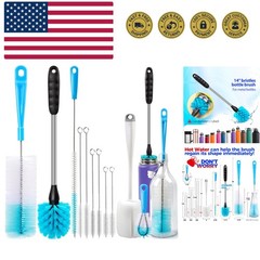 Bottle Brush Tube Cleaning Lab Set with Long Handle, Cup Cleaner for Washing …