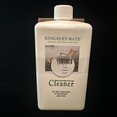 Kingsley Bate Water Based Cleaner for discolored gray teak-33 oz w/scouring pad