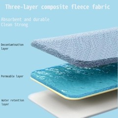 Retractable Gap Duster with 60″ Pole – Flexible Microfiber Brush for Appliances,