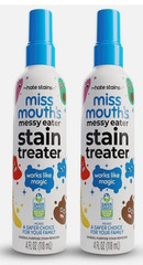 2 Pack Miss Mouth’s Messy Eater Stain Treater Spray – 4oz Stain Remover – Newbor