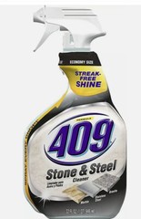 Formula 409 Stone and Steel Cleaner Spray Bottle 32 oz Marble Stainless Granite
