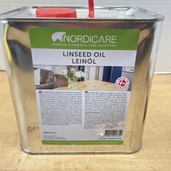 Pure Linseed Oil For Wood Furniture Indoor Area 100% Natural 84.5oz