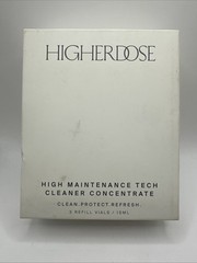 HIGHERDOSE HIGH MAINTENANCE TECH CLEANER REFILLS Set Of 3 NEW Sealed