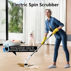 Electric Spin Scrubber, Full-Body IPX7 Waterproof Bathroom Scrubber,4 Replace…