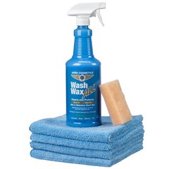 Waterless Car Wash Wax 32 Fl oz UV Protection Cleans, Protects, Shines Anywhere