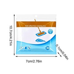 Multiple Effect The Floor Clean, 30 Piece Floor Cleaning Tablets Multi-Sur-face