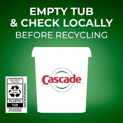 Cascade Complete Dishwasher-Pods ActionPacs Detergent Tabs Fresh Scent 78 Count