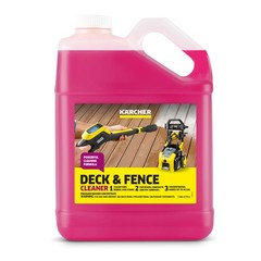 Kärcher Pressure Washer Detergent, Wood Fence & Deck Cleaner – 1 Gallon