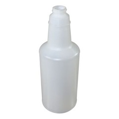 Plastic Bottles with Graduations, 32 oz, Clear, Each (5032WG)