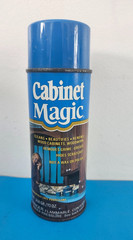 Cabinet Magic 13 Oz Vintage Original Aerosol Spray Renews Wood Cabinets NOS