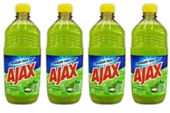 Lot Of 4 Ajax Multi-Purpose Cleaner, Lime With Baking Soda 16.9oz