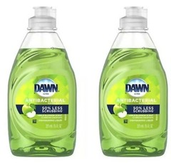 2 PACKS Dawn Ultra (7.5 Fl. Oz.) Bottle APPLE BLOSSOM Scent Dishwashing Liquid.