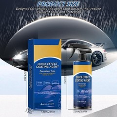 Car Coating Spray,Quick Effect Coating Agent,Car Scratch Wax Polish Spray Liquid