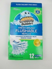 Scrubbing Bubbles Fresh Brush Flushable Refills Citrus 12 Ct. New Sealed
