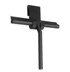 Shower Squeegee for Glass Door Shower Wall Scraper Cleaner With Silicone Holder