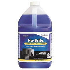 Nu-Calgon 4291-01 Coil Cleaner, 55 Gal, Jug, Blue