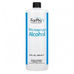 ForPro 99% Isopropyl Alcohol (IPA), 32 Fl Oz (960ml) Pure & Unadulterated