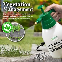 Nature’s Freedom 45% Concentrated Vinegar with Garden Pump Sprayer – 1 Gallon