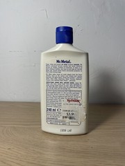 Mr. Metal Cleaner 8 oz Liquid Blue Cap Tarnish Guard Silver Brass Copper Polish